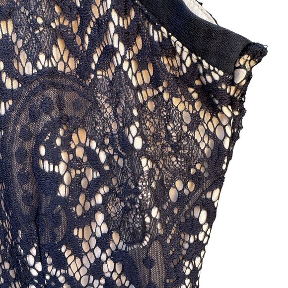 Charlotte Russe Womens Lace Back Zip Halter Neck Party Going Out Mini Dress XS - Picture 6 of 10